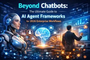 AI agent frameworks 2026 dashboard showing multi-agent orchestration for enterprise workflow automation