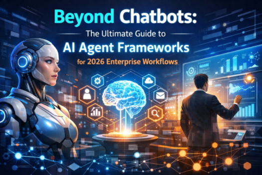 AI agent frameworks 2026 dashboard showing multi-agent orchestration for enterprise workflow automation